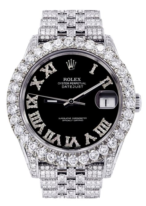 rolex jubilee iced out|frostnyc rolex iced out.